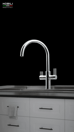 Ảnh Vòi rửa bát 3 đường nước NOBILI SORA NB164 5