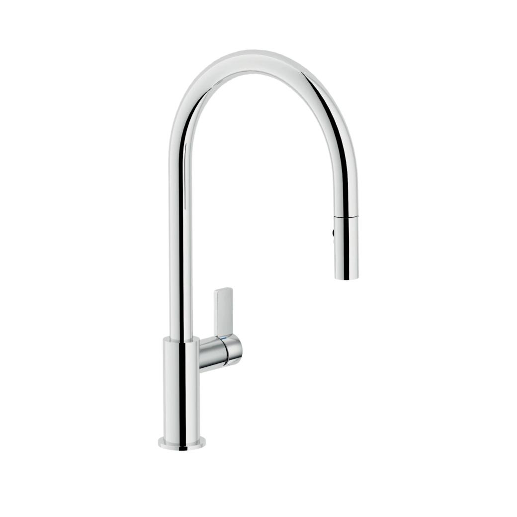 Ảnh VÒI RỬA BÁT DÂY RÚT NOBILI FLAG NB205 1