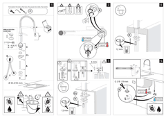 Ảnh Vòi rửa bát cần mềm NOBILI HERON NB228 21