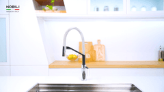 Ảnh Vòi rửa bát cần mềm NOBILI HERON NB228 9