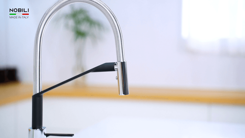 Ảnh Vòi rửa bát cần mềm NOBILI HERON NB228 10