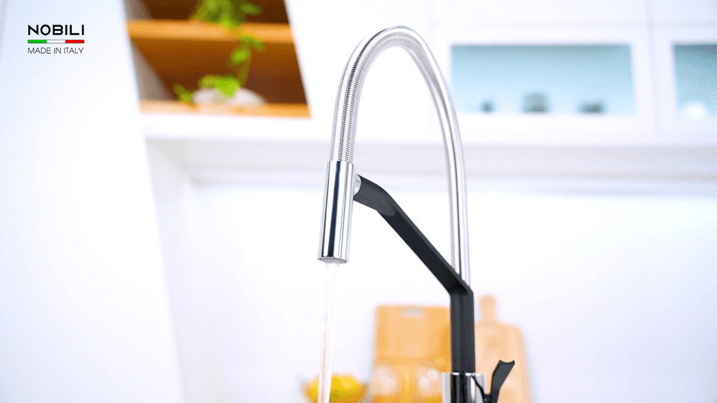 Ảnh Vòi rửa bát cần mềm NOBILI HERON NB228 16