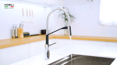 Ảnh Vòi rửa bát cần mềm NOBILI HERON NB228 17