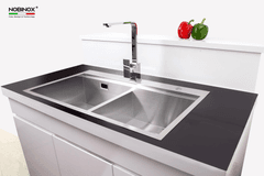 Ảnh CHẬU RỬA BÁT 2 HỐ NOBINOX LIKEN NL785 5