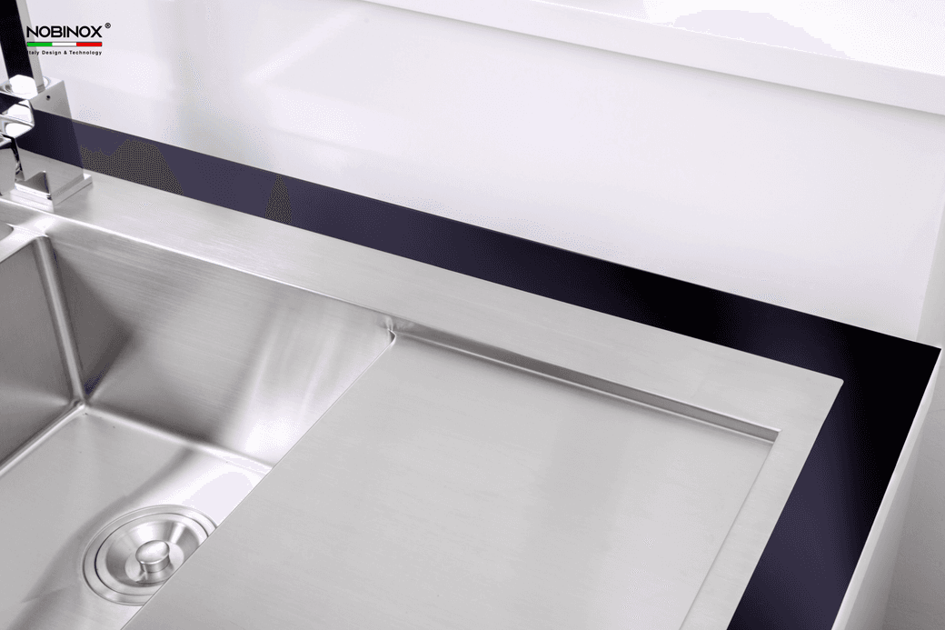 Ảnh CHẬU RỬA BÁT 2 HỐ NOBINOX LIKEN NL749 8