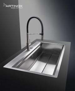 Ảnh CHẬU RỬA BÁT 1 HỐ ARTINOX MOSE NA808 2