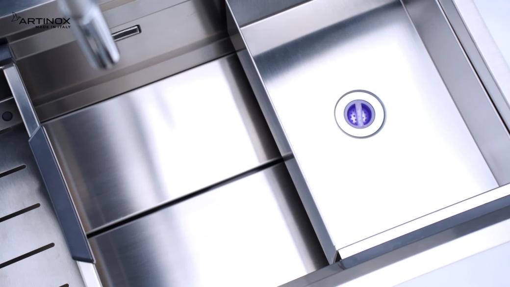 Ảnh CHẬU RỬA BÁT 1 HỐ ARTINOX MOSE NA808 5