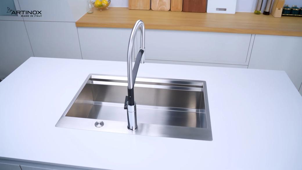 Ảnh CHẬU RỬA BÁT 1 HỐ ARTINOX MOSE NA808 22