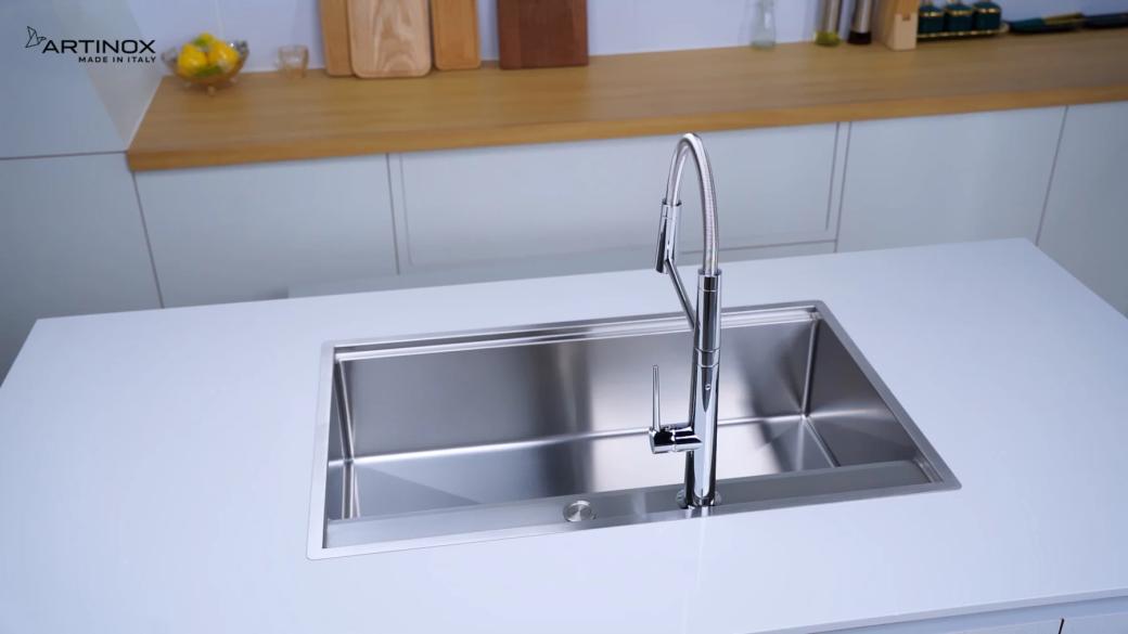 Ảnh CHẬU RỬA BÁT 1 HỐ ARTINOX NEWGO NA830 19