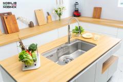 Ảnh CHẬU RỬA BÁT 1 HỐ NOBINOX ROSA NN995D 5