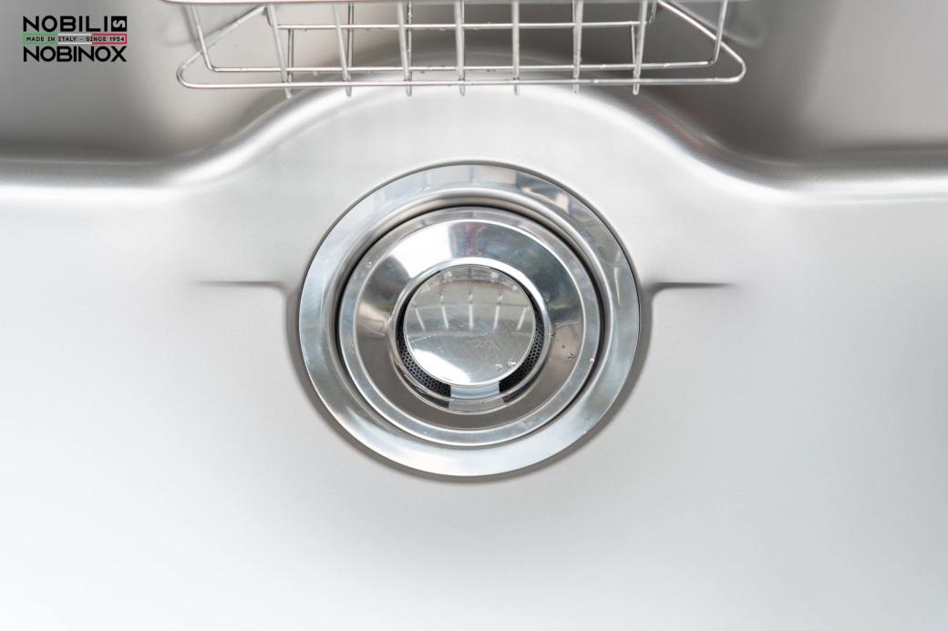 Ảnh CHẬU RỬA BÁT 1 HỐ NOBINOX ROSA NN995D 6