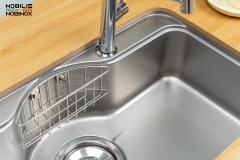 Ảnh CHẬU RỬA BÁT 1 HỐ NOBINOX ROSA NN995D 9