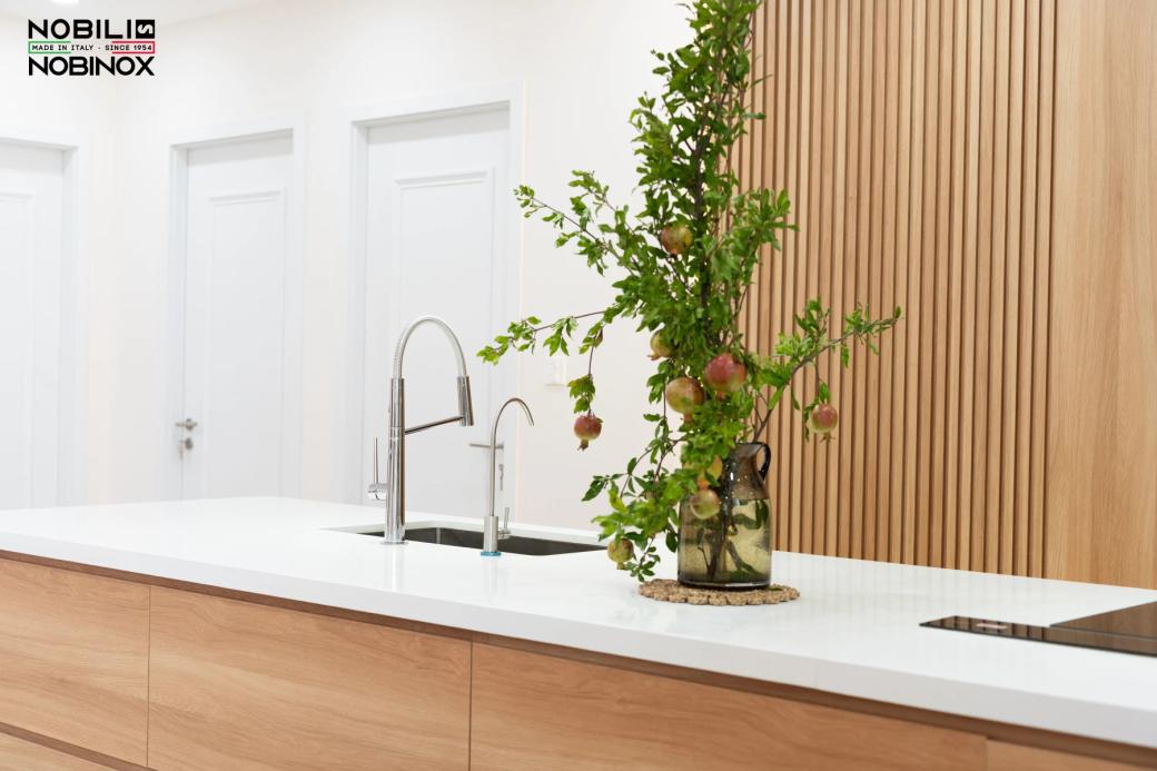 Ảnh Vòi rửa bát cần mềm NOBILI LEVANTE NB303 27