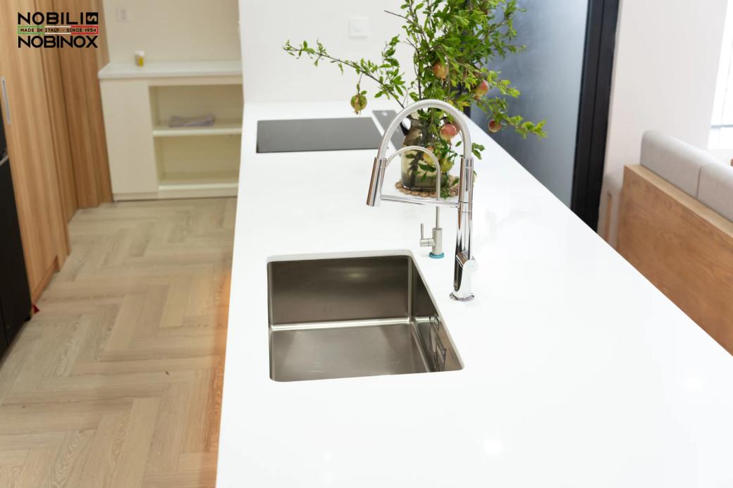 Ảnh Vòi rửa bát cần mềm NOBILI LEVANTE NB303 28