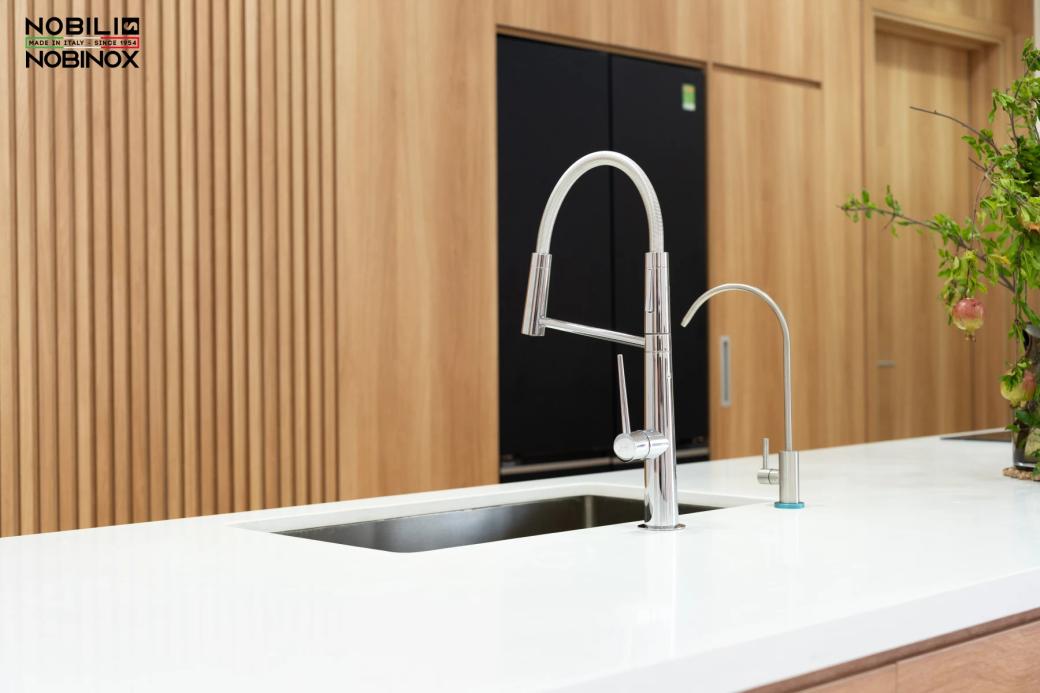 Ảnh Vòi rửa bát cần mềm NOBILI LEVANTE NB303 30