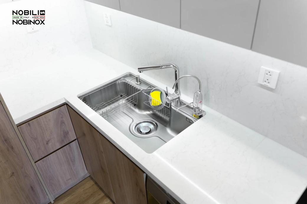 Ảnh CHẬU RỬA BÁT 1 HỐ NOBINOX LIKEN NL725D 27