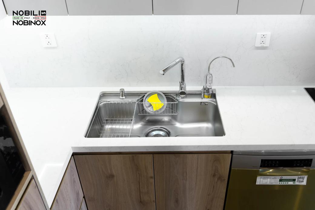 Ảnh CHẬU RỬA BÁT 1 HỐ NOBINOX LIKEN NL725D 26