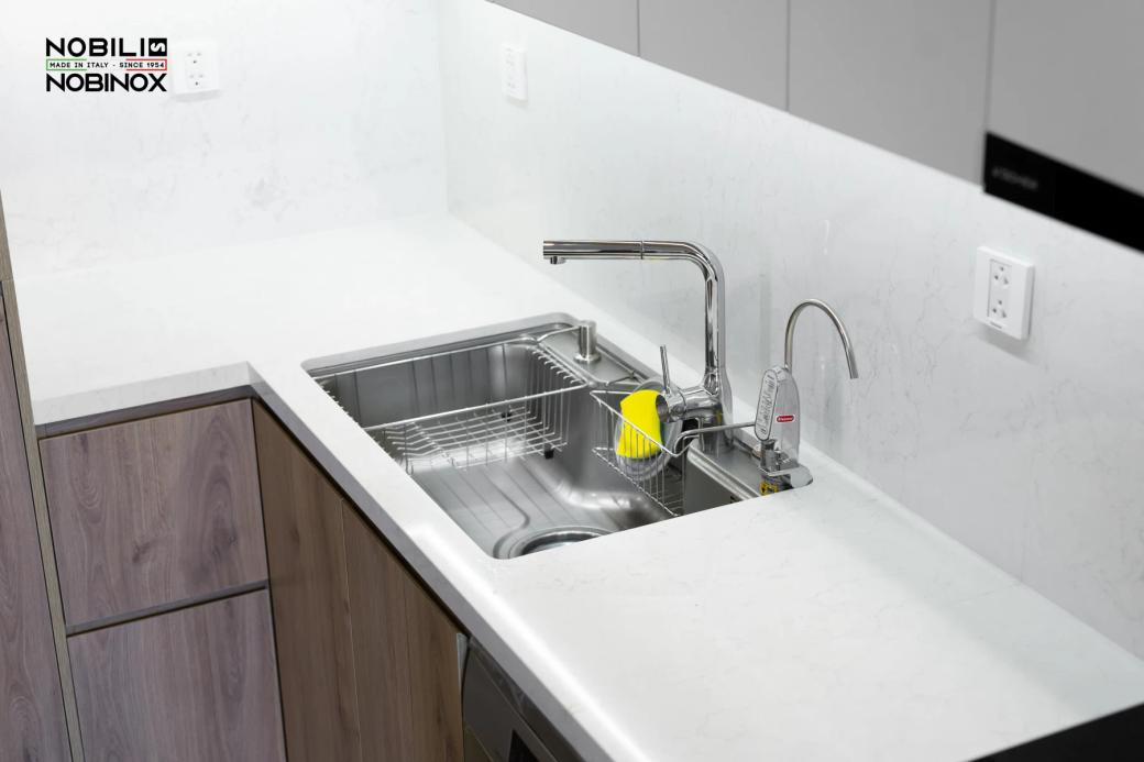 Ảnh CHẬU RỬA BÁT 1 HỐ NOBINOX LIKEN NL725D 24