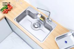 Ảnh CHẬU RỬA BÁT 1 HỐ NOBINOX LIKEN NL724D 5