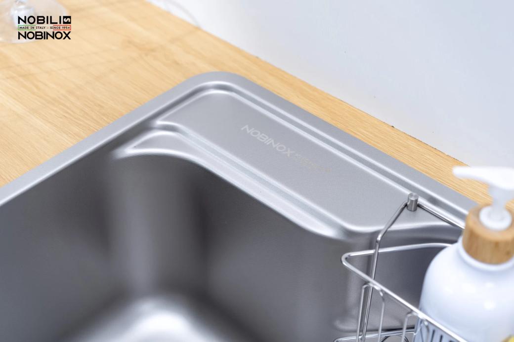 Ảnh CHẬU RỬA BÁT 1 HỐ NOBINOX LIKEN NL724D 7