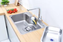 Ảnh CHẬU RỬA BÁT 1 HỐ NOBINOX LIKEN NL724D 13