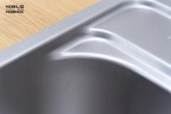 Ảnh CHẬU RỬA BÁT 1 HỐ NOBINOX LIKEN NL724D 8