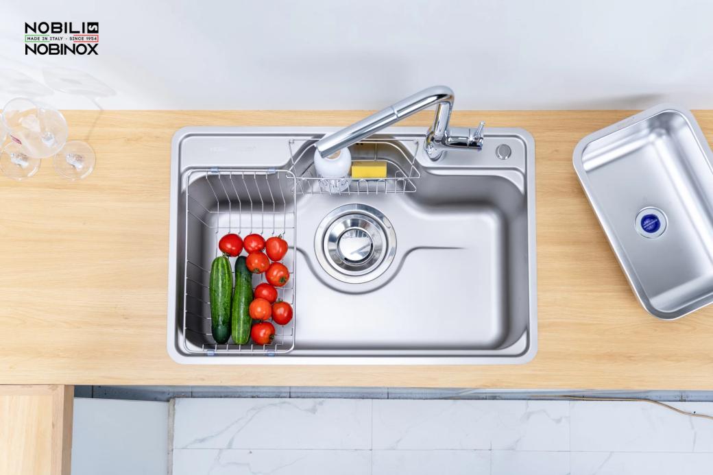 Ảnh CHẬU RỬA BÁT 1 HỐ NOBINOX LIKEN NL724D 20