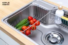 Ảnh CHẬU RỬA BÁT 1 HỐ NOBINOX LIKEN NL724D 21