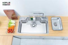 Ảnh CHẬU RỬA BÁT 1 HỐ NOBINOX LIKEN NL792D 15