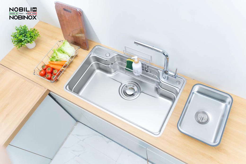 Ảnh CHẬU RỬA BÁT 1 HỐ NOBINOX LIKEN NL792D 16