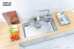 Ảnh CHẬU RỬA BÁT 1 HỐ NOBINOX LIKEN NL792D 5