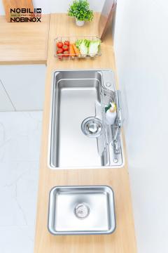 Ảnh CHẬU RỬA BÁT 1 HỐ NOBINOX LIKEN NL792D 14
