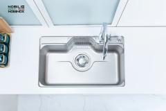 Ảnh CHẬU RỬA BÁT 1 HỐ NOBINOX LIKEN NL725D 3