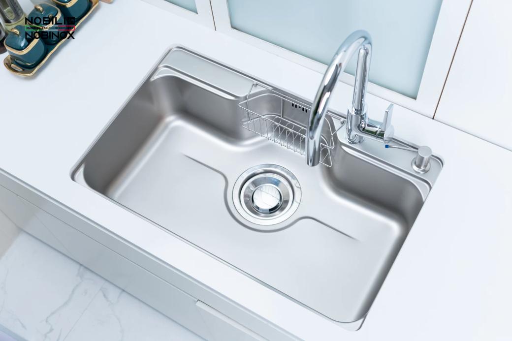 Ảnh CHẬU RỬA BÁT 1 HỐ NOBINOX LIKEN NL725D 5