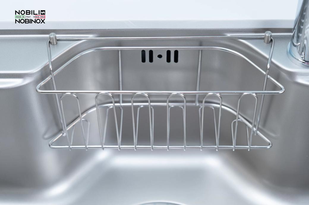 Ảnh CHẬU RỬA BÁT 1 HỐ NOBINOX LIKEN NL725D 12