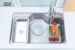 Ảnh CHẬU RỬA BÁT 1 HỐ NOBINOX LIKEN NL725D 14