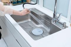 Ảnh CHẬU RỬA BÁT 1 HỐ NOBINOX LIKEN NL725D 21