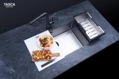 Ảnh CHẬU RỬA BÁT 1 HỐ TASCA DURIX NT622N 7