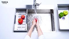 Ảnh CHẬU RỬA BÁT 1 HỐ TASCA PURA NT675T 9