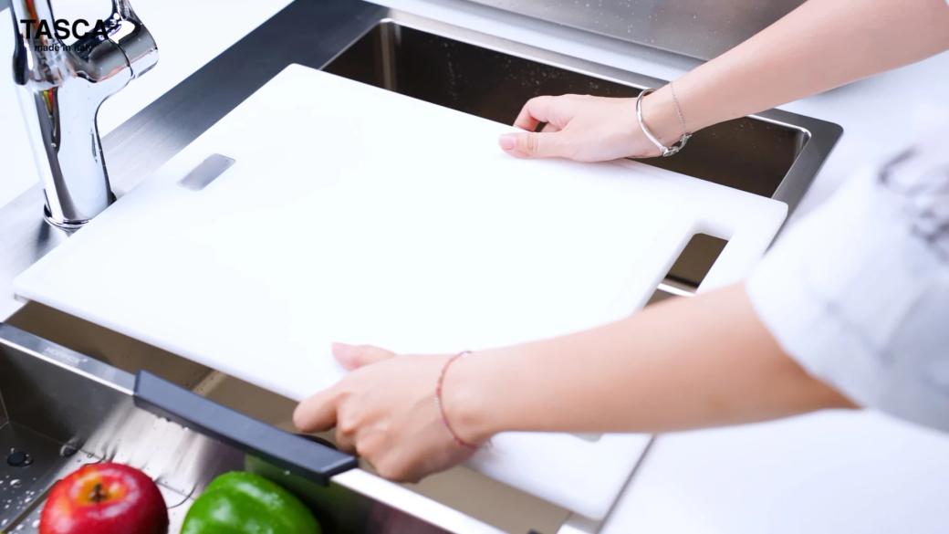 Ảnh CHẬU RỬA BÁT 1 HỐ TASCA PURA NT675T 11