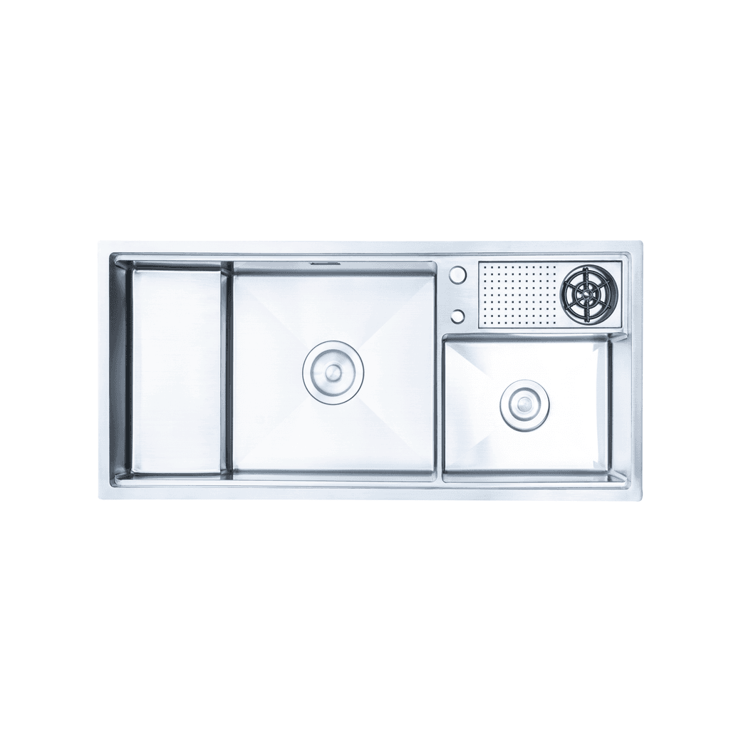 Ảnh CHẬU RỬA BÁT 2 HỐ NOBINOX RAZIA NJ577 1