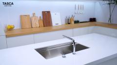 Ảnh Chậu rửa bát 1 HỐ TASCA STEP NT644U 12