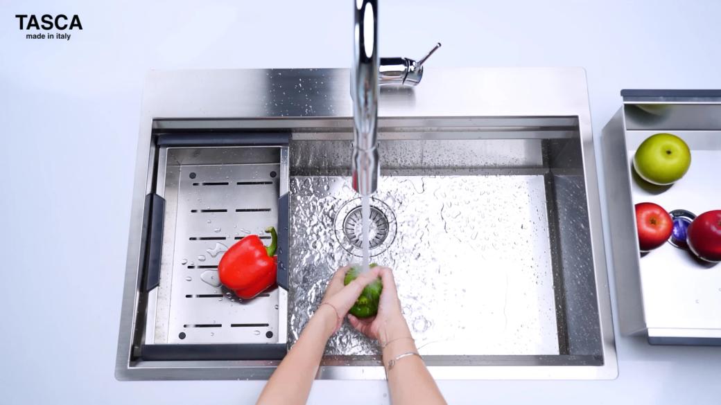 Ảnh CHẬU RỬA BÁT 1 HỐ TASCA STEP NT651T 3