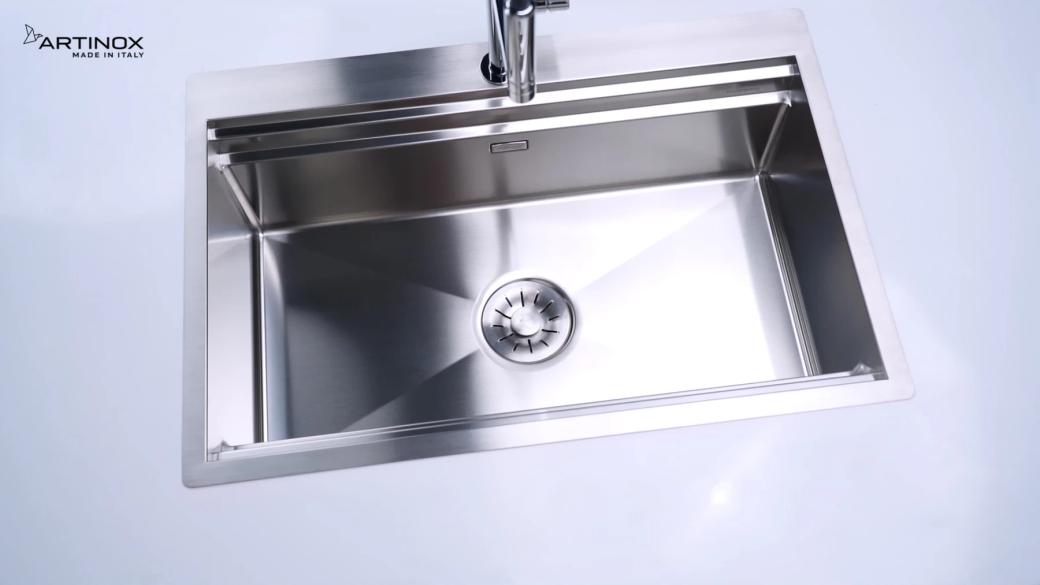 Ảnh CHẬU RỬA BÁT 1 HỐ ARTINOX TITANIUM NA805T 4