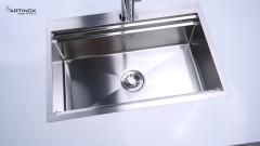 Ảnh CHẬU RỬA BÁT 1 HỐ ARTINOX TITANIUM NA805T 18