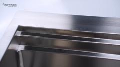 Ảnh CHẬU RỬA BÁT 1 HỐ ARTINOX TITANIUM NA805T 8