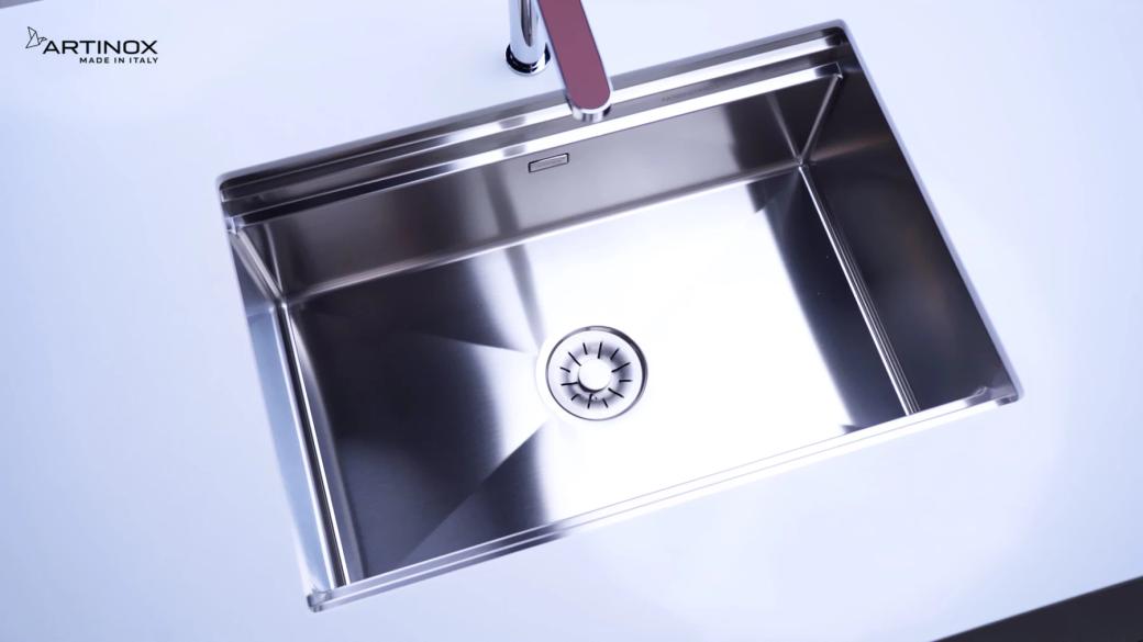 Ảnh CHẬU RỬA BÁT 1 HỐ ARTINOX TITANIUM NA875U 5