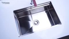 Ảnh CHẬU RỬA BÁT 1 HỐ ARTINOX TITANIUM NA875U 5