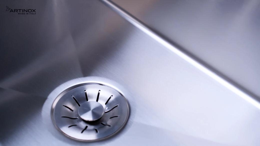 Ảnh CHẬU RỬA BÁT 1 HỐ ARTINOX TITANIUM NA885U 8