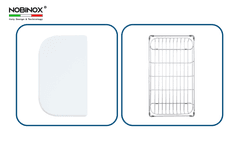 Ảnh CHẬU RỬA BÁT 1 HỐ NOBINOX ROSA NN995D 21